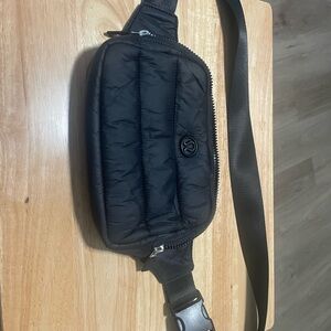 Black Quilted women’s Crossbody Bag